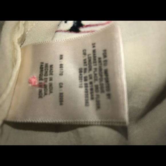 Maeve Anthropologie Novelty Skier print Blouse - Picture 5 of 8